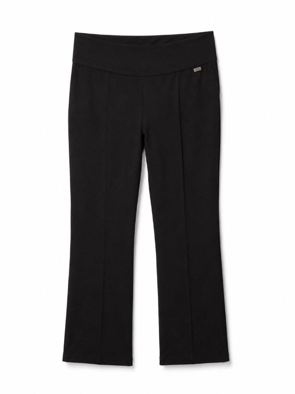 CALVIN KLEIN Power Stretch Black Women’s Wide Waistband Pants - 2X